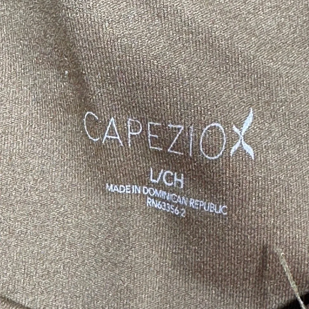 Capezio Boycut Lowrise Shorts Brown Dance Athletic CL Large NWT